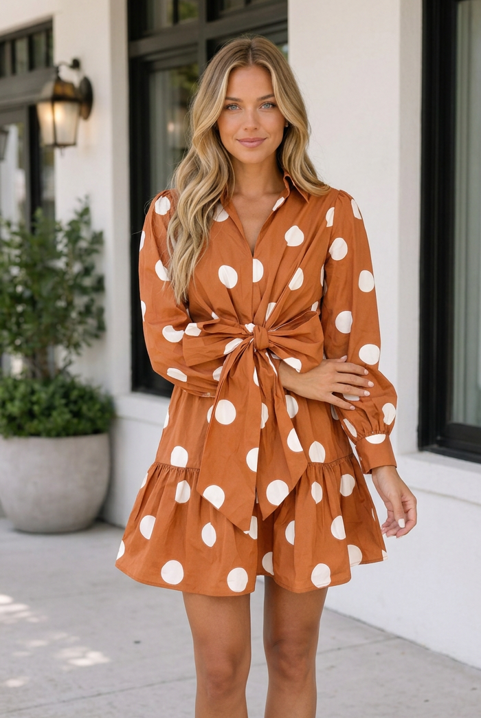 Threaded Pear Zora Casual Shift Mini Dress