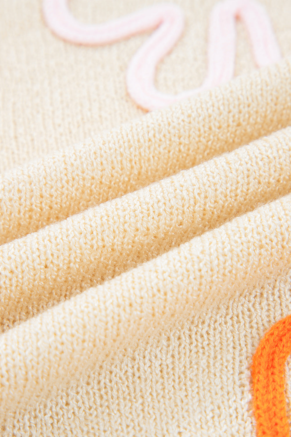 Threaded Pear Destiny Colorblock Cuffed Loose Sweater
