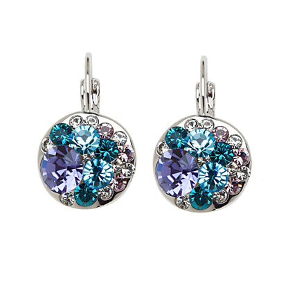 Silver Aqua & Purple-