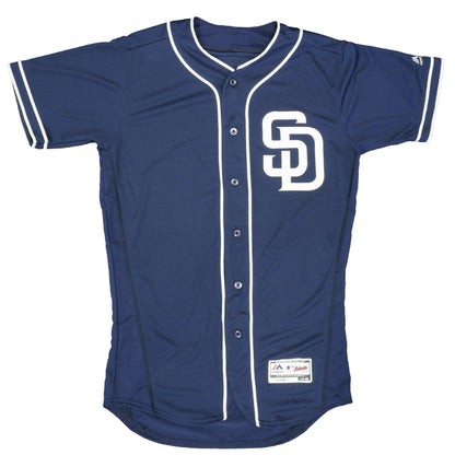 Majestic Men's MLB San Diego Padres Authentic On Field Flex Base Jersey Alternate