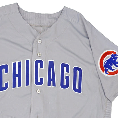 Majestic Men's MLB Chicago Cubs Authentic On Field Flex Base Jersey Gray