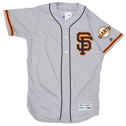 Majestic Men's MLB Sf Giants Authentic On Field Flex Base Jersey Alternate