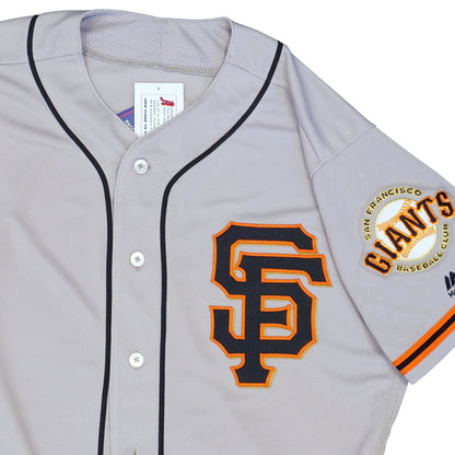 Majestic Men's MLB Sf Giants Authentic On Field Flex Base Jersey Alternate