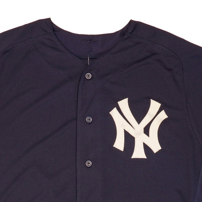 Majestic Men's MLB New York Yankees Authentic On Field Flex Base Jersey Logo