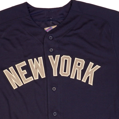 Majestic Men's MLB New York Yankees Authentic On Field Flex Base Jersey Wordmark