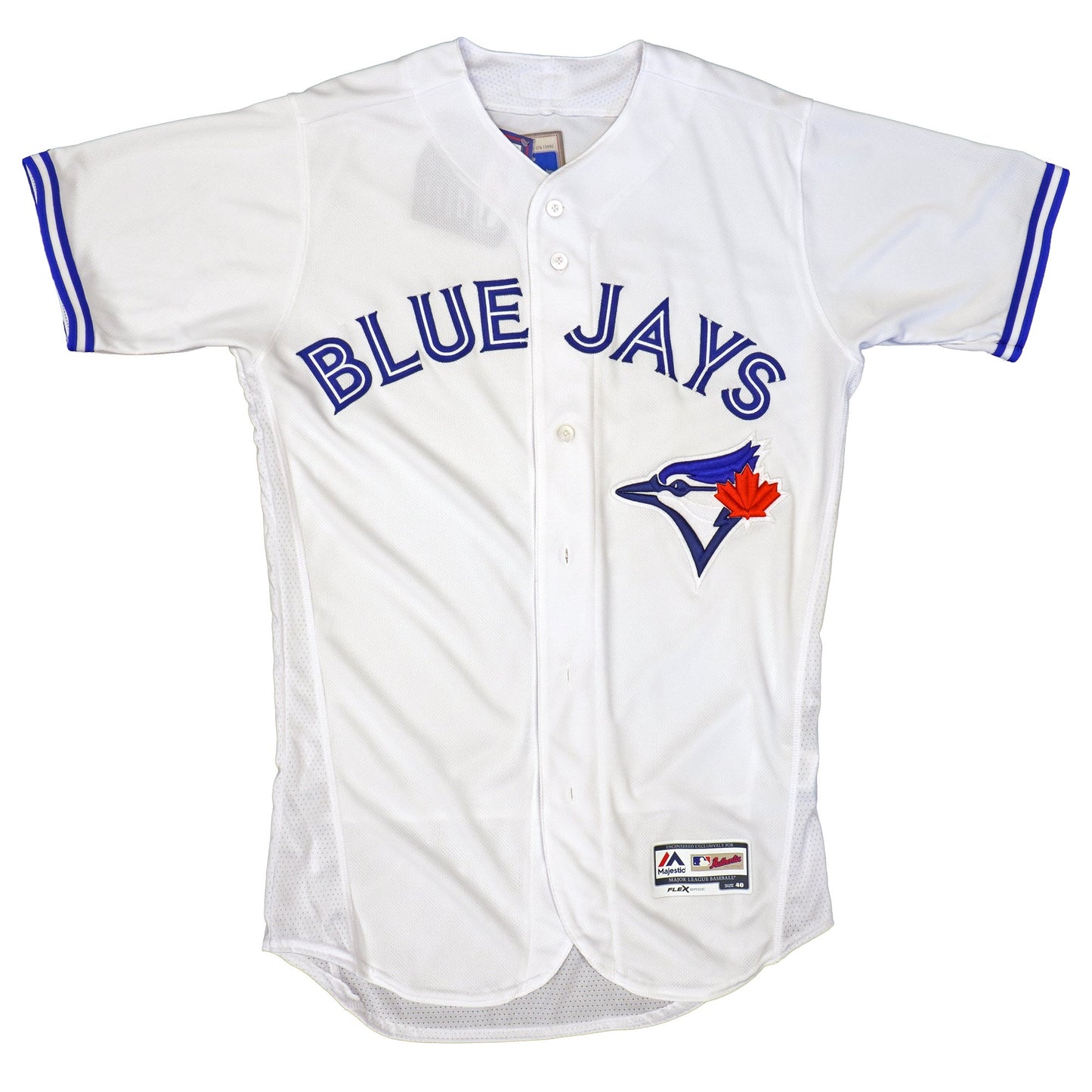 Majestic Men's MLB Toronto Blue Jays Authentic On Field Flex Base Jersey White