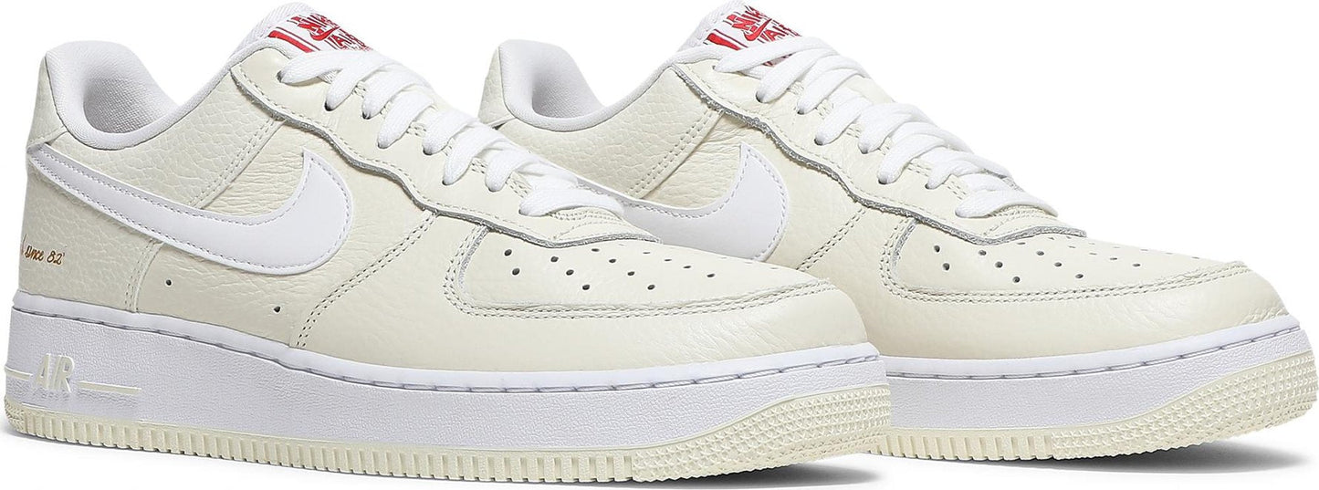 Coconut Milk/White-University Red-