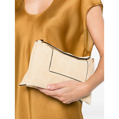 Shoulder Bag in Light Beige