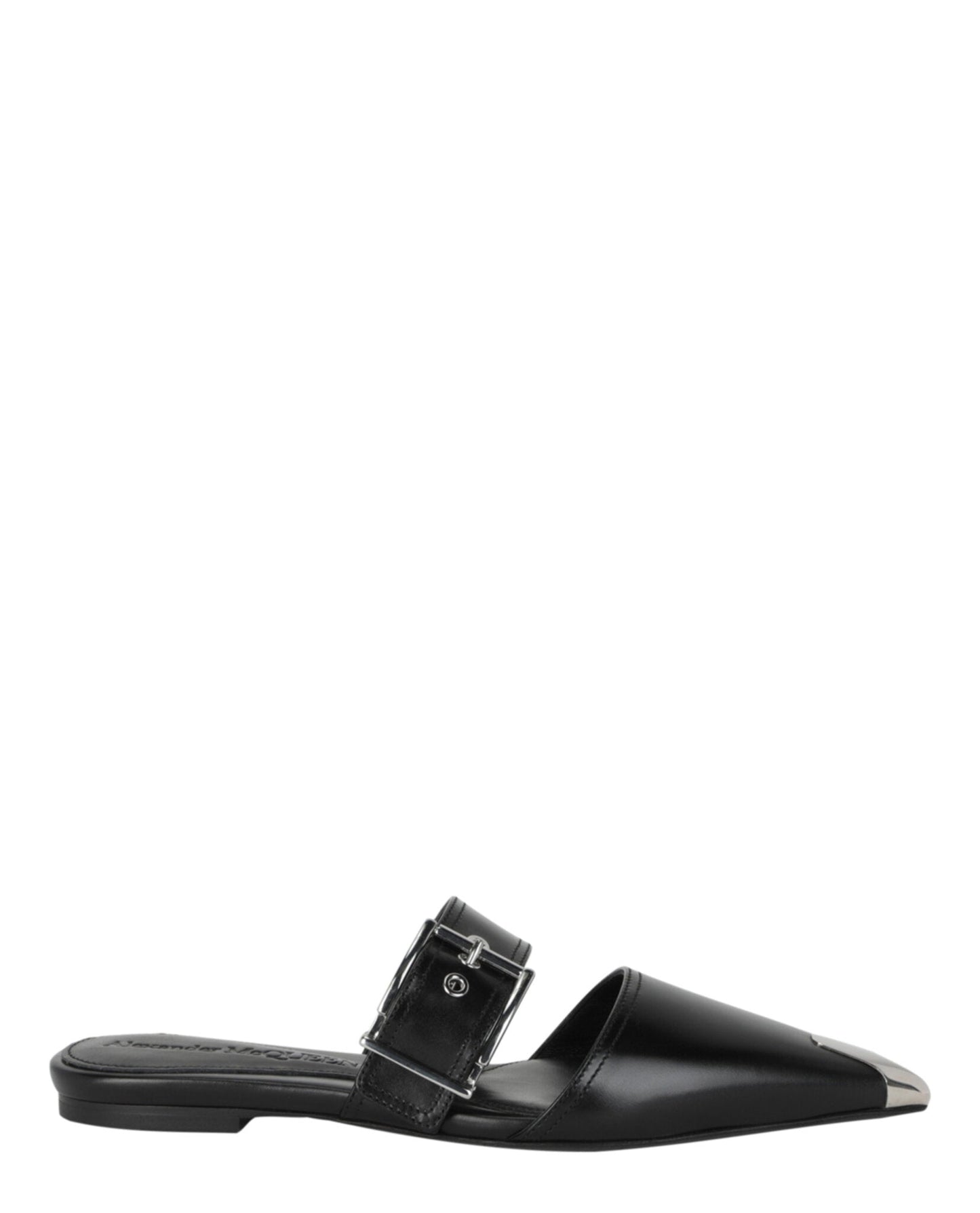Alexander McQueen Punk Leather Flats