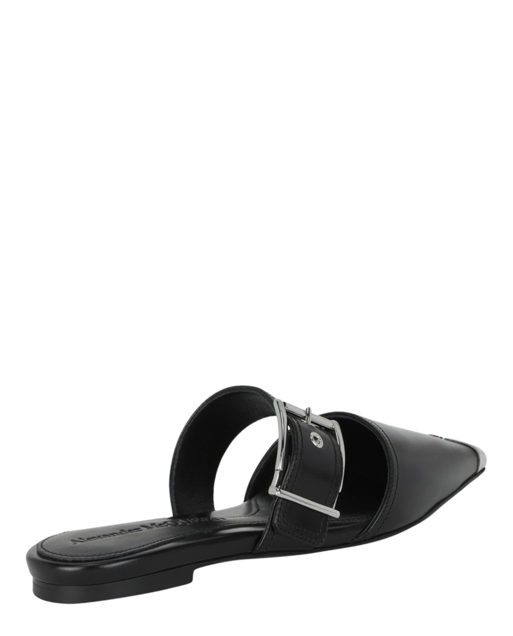 Alexander McQueen Punk Leather Flats – Zulily