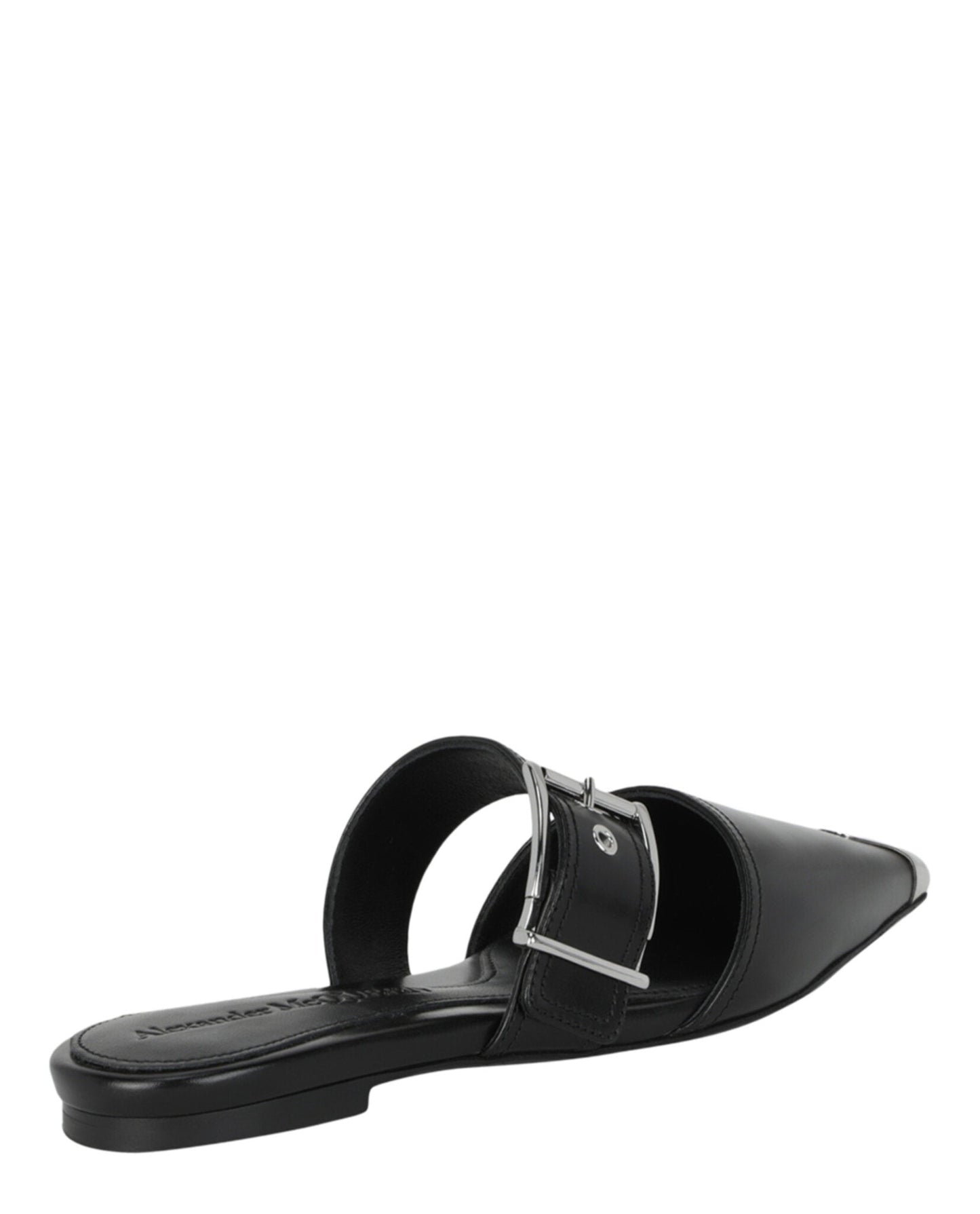 Alexander McQueen Punk Leather Flats