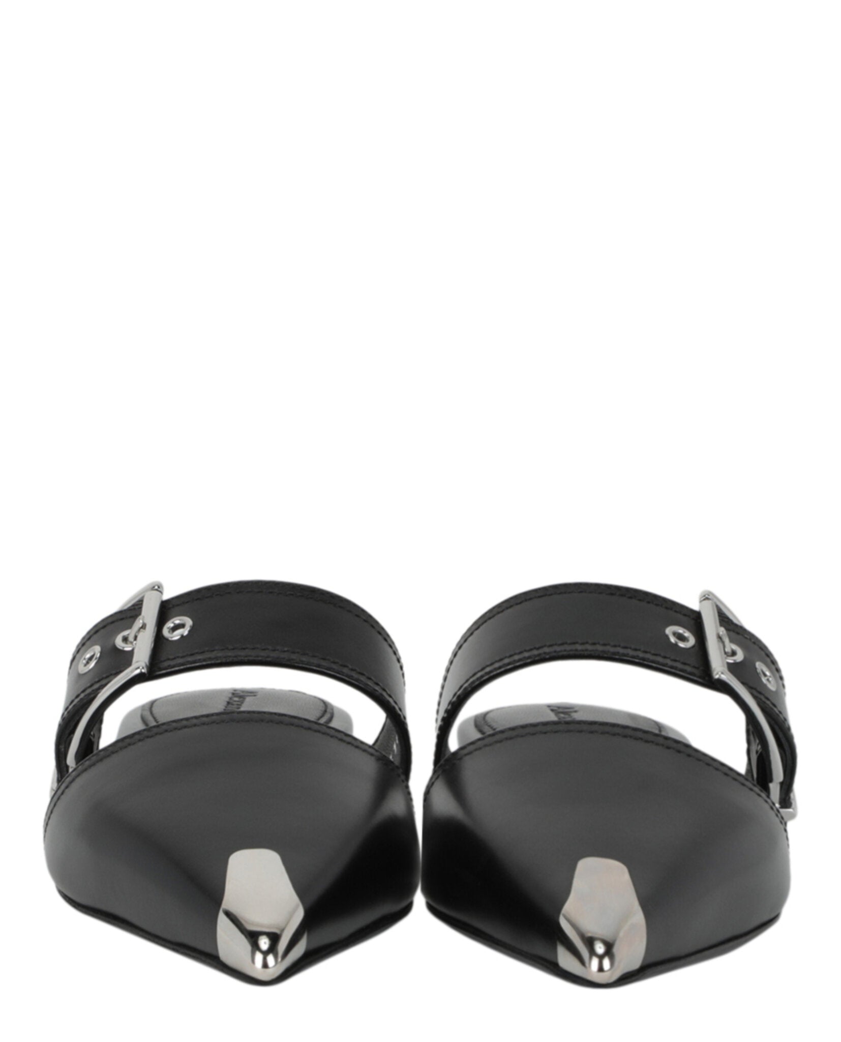 Alexander McQueen Punk Leather Flats – Zulily