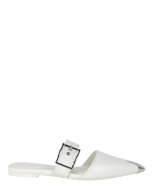 Alexander McQueen Punk Leather Flats