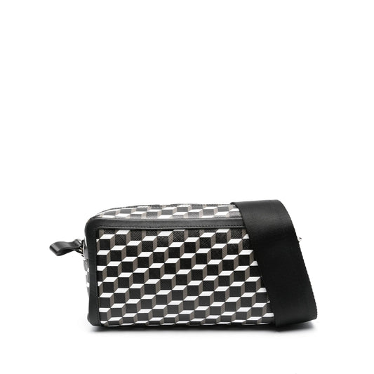 Geometric Print Shoulder Bag