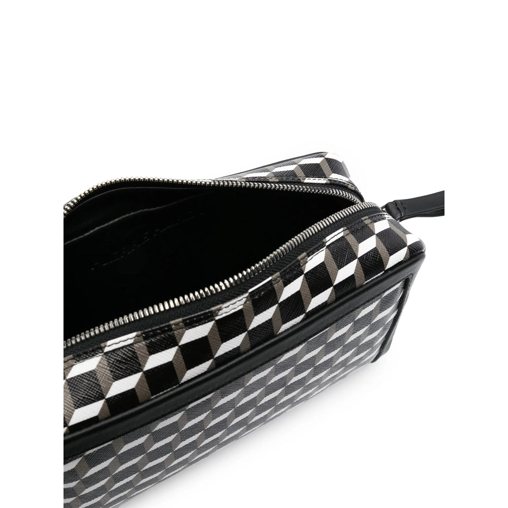 Geometric Print Shoulder Bag