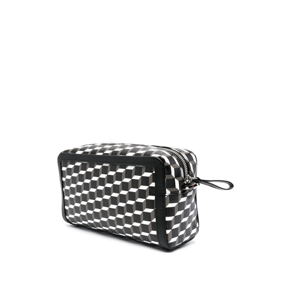 Geometric Print Shoulder Bag