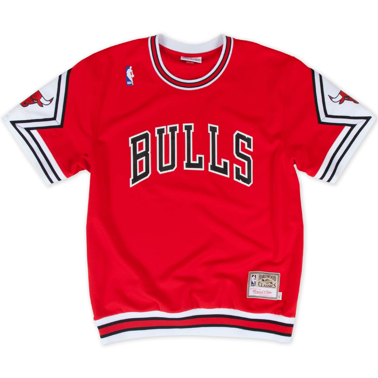 Mitchell & Ness Men's NBA Authentic Shooting Shirt Chicago Bulls 87-88 Shooting Shirt