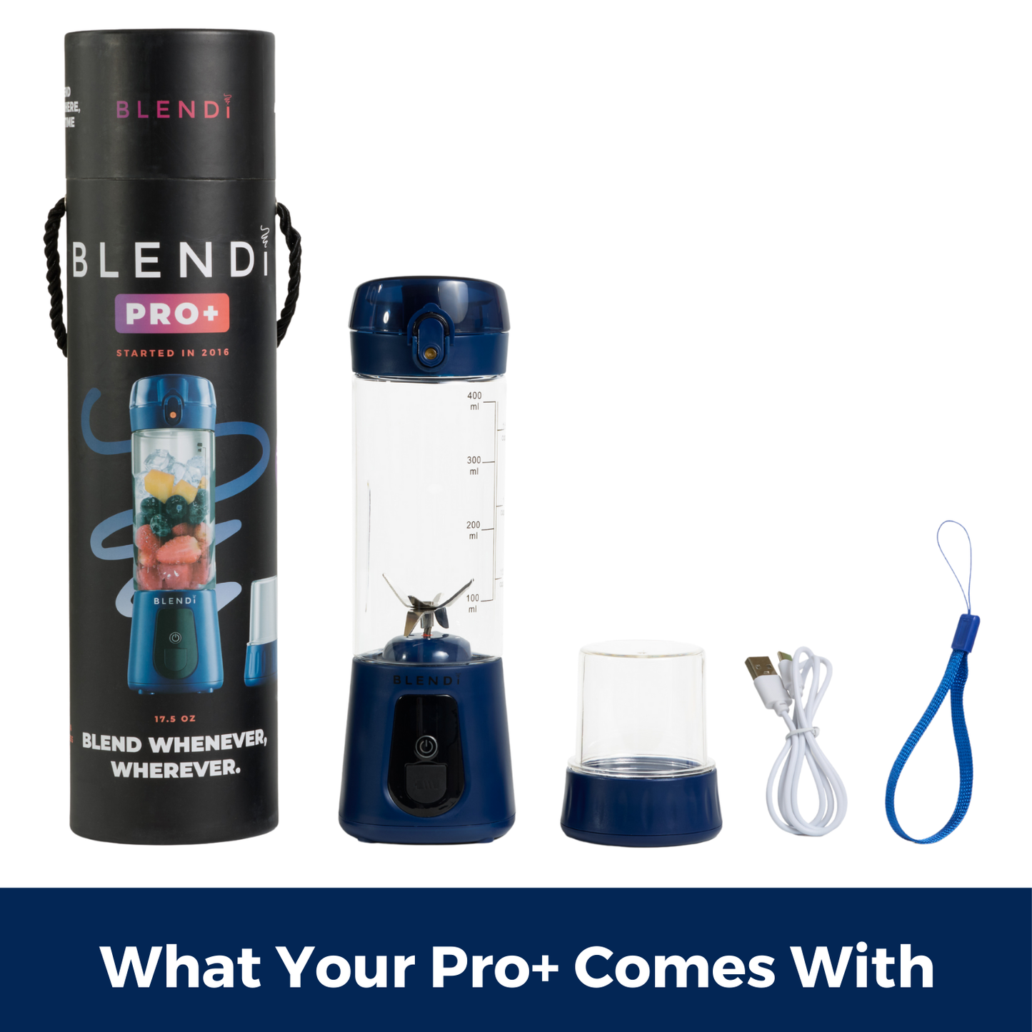 USA Pro+ Ice Crushing Portable Blender