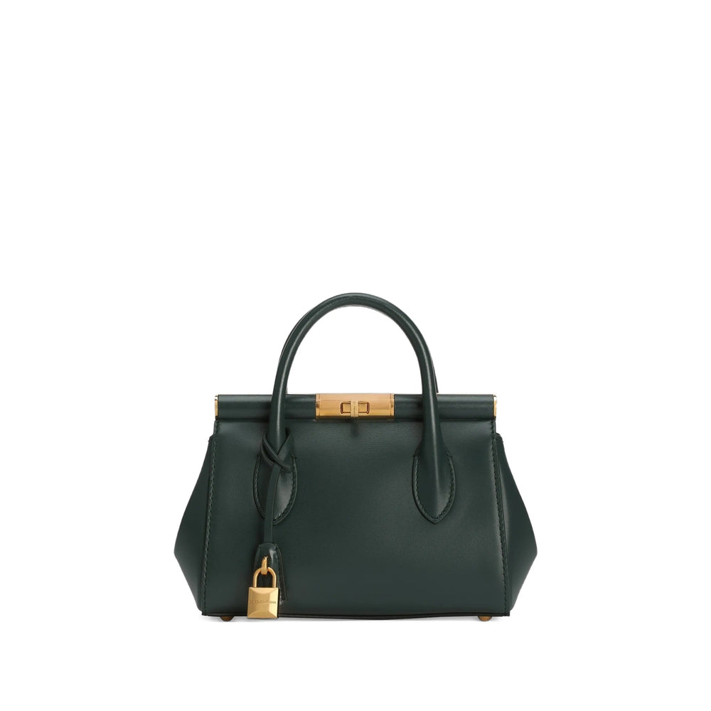 Forest Green Top Handle Bag