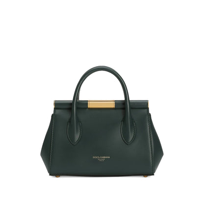Forest Green Top Handle Bag