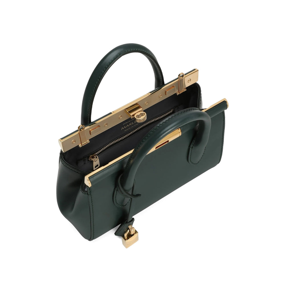 Forest Green Top Handle Bag