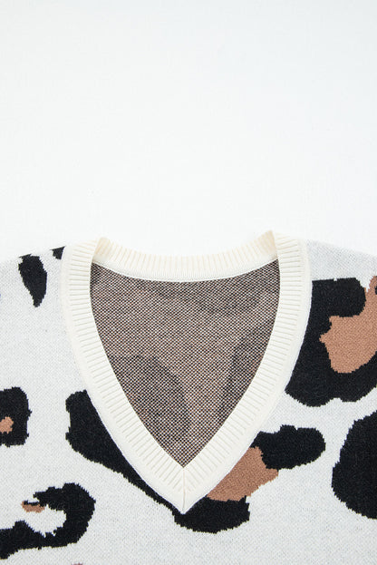 Threaded Pear Jocelyn Block Patchwork Sleeve Sweater