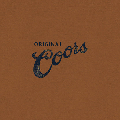 Coors Original Rodeo Cowboy Front/Back T-Shirt - Brown Sugar