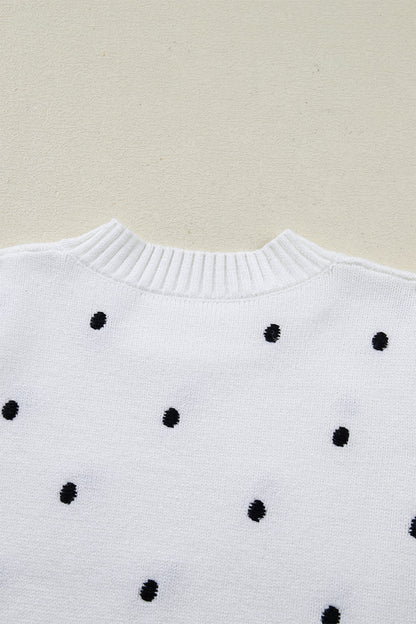 Threaded Pear Azariah Bubble Short Sleeve Sweater