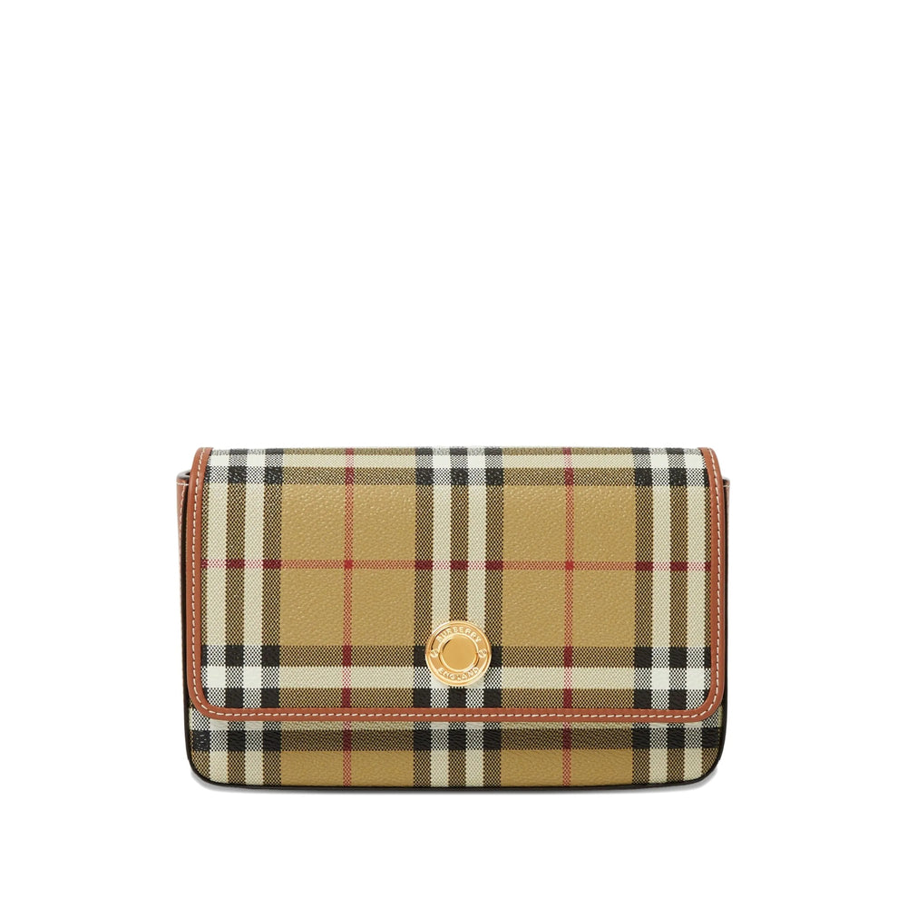Burberry Foldover Top Mini Bag