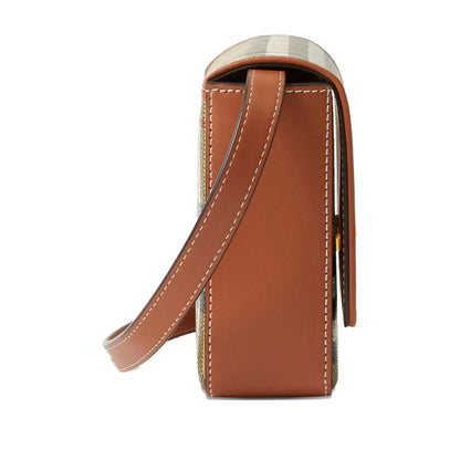 Burberry Foldover Top Mini Bag