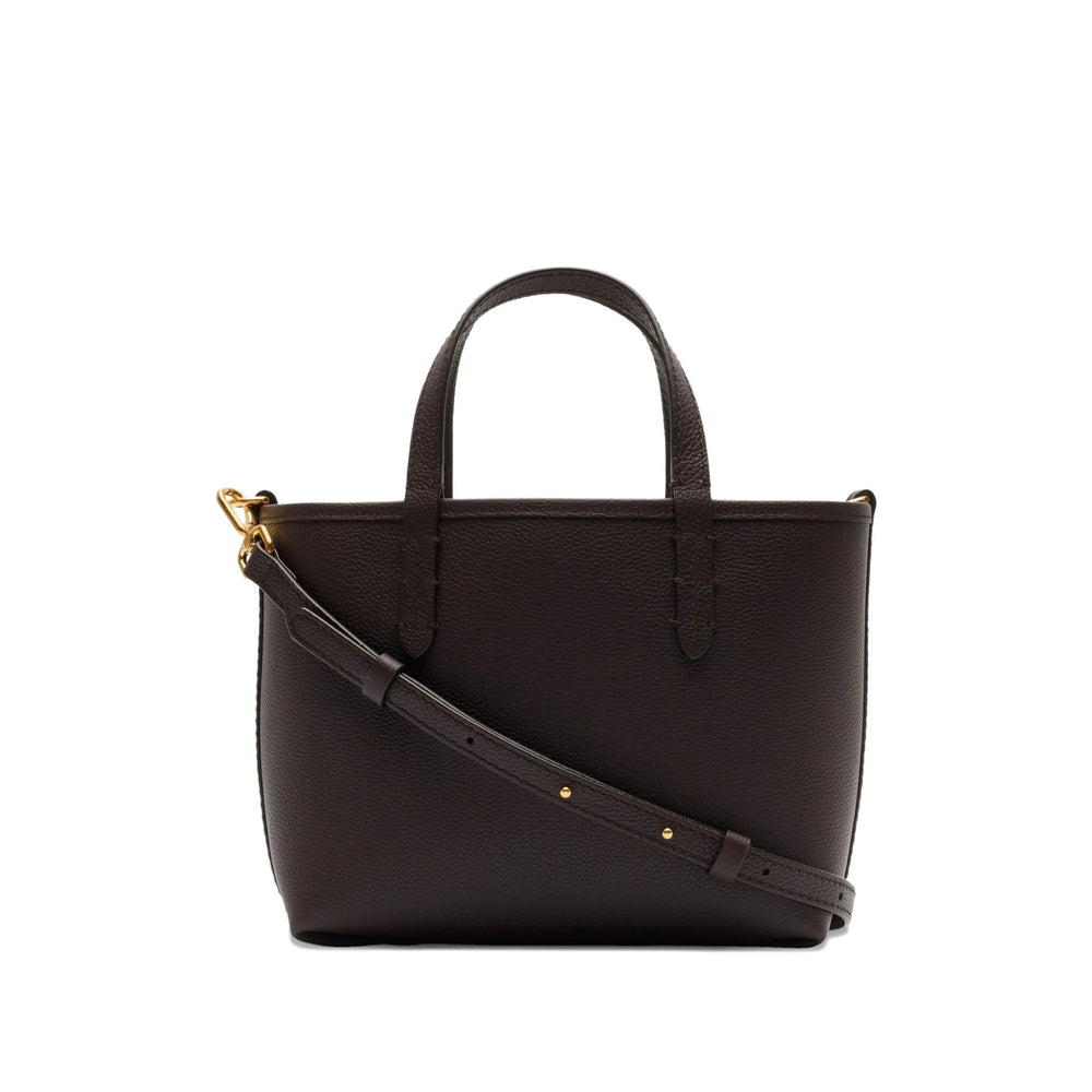 Brown Check Tote Bag