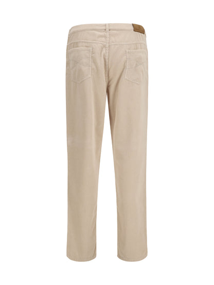 Corduroy Pants Sand/Pearl
