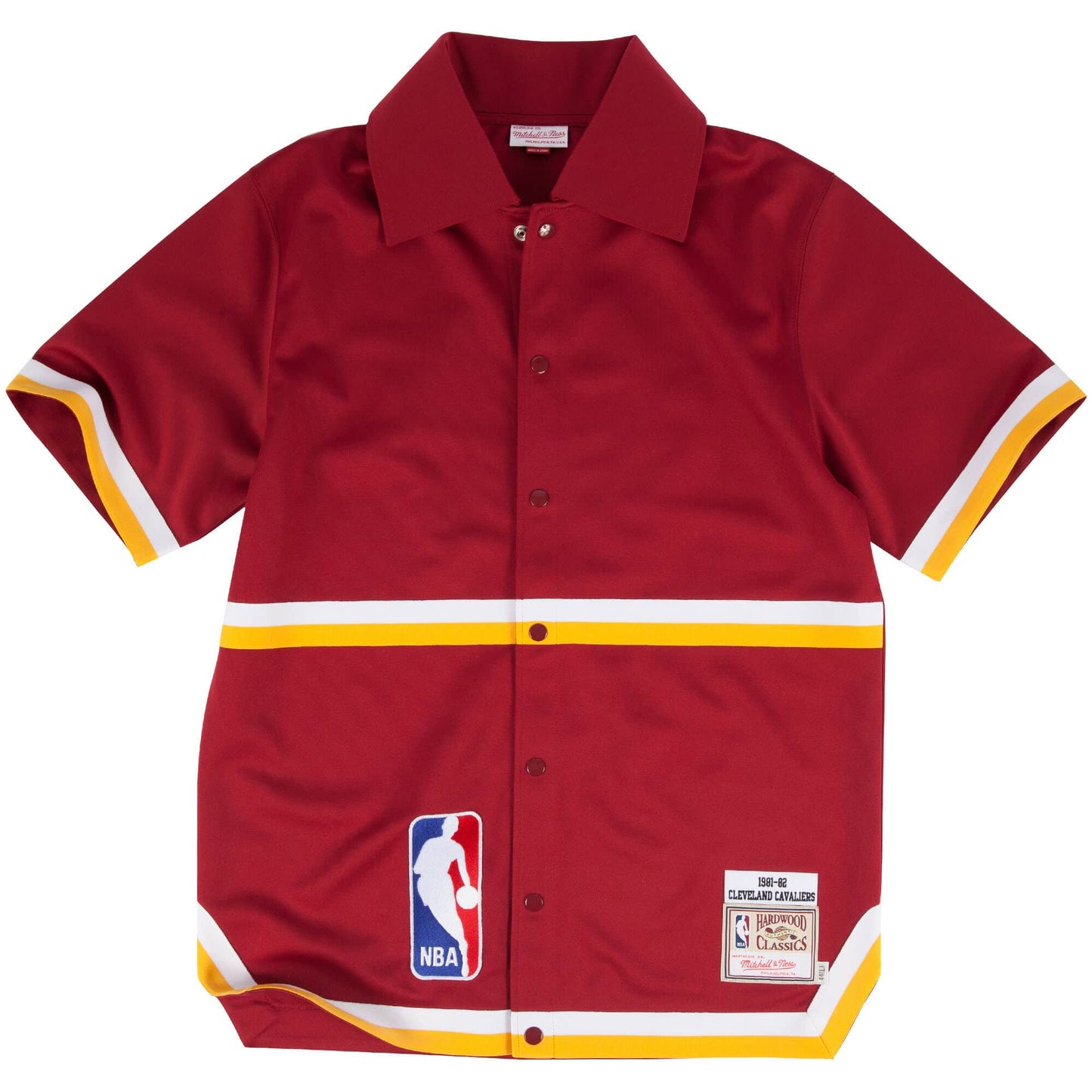 Mitchell & Ness Men's NBA Authentic Shooting Shirt Cleveland Cavaliers 1981 Shooting Shirt