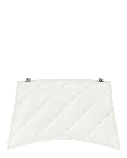 Balenciaga Crush Xs Quilted Chain Shoulder Bag
