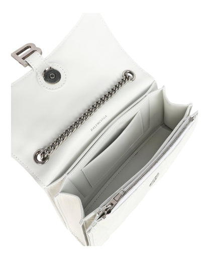 Balenciaga Crush Xs Quilted Chain Shoulder Bag