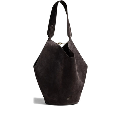 Khaite Dark Brown Calf Leather Bag