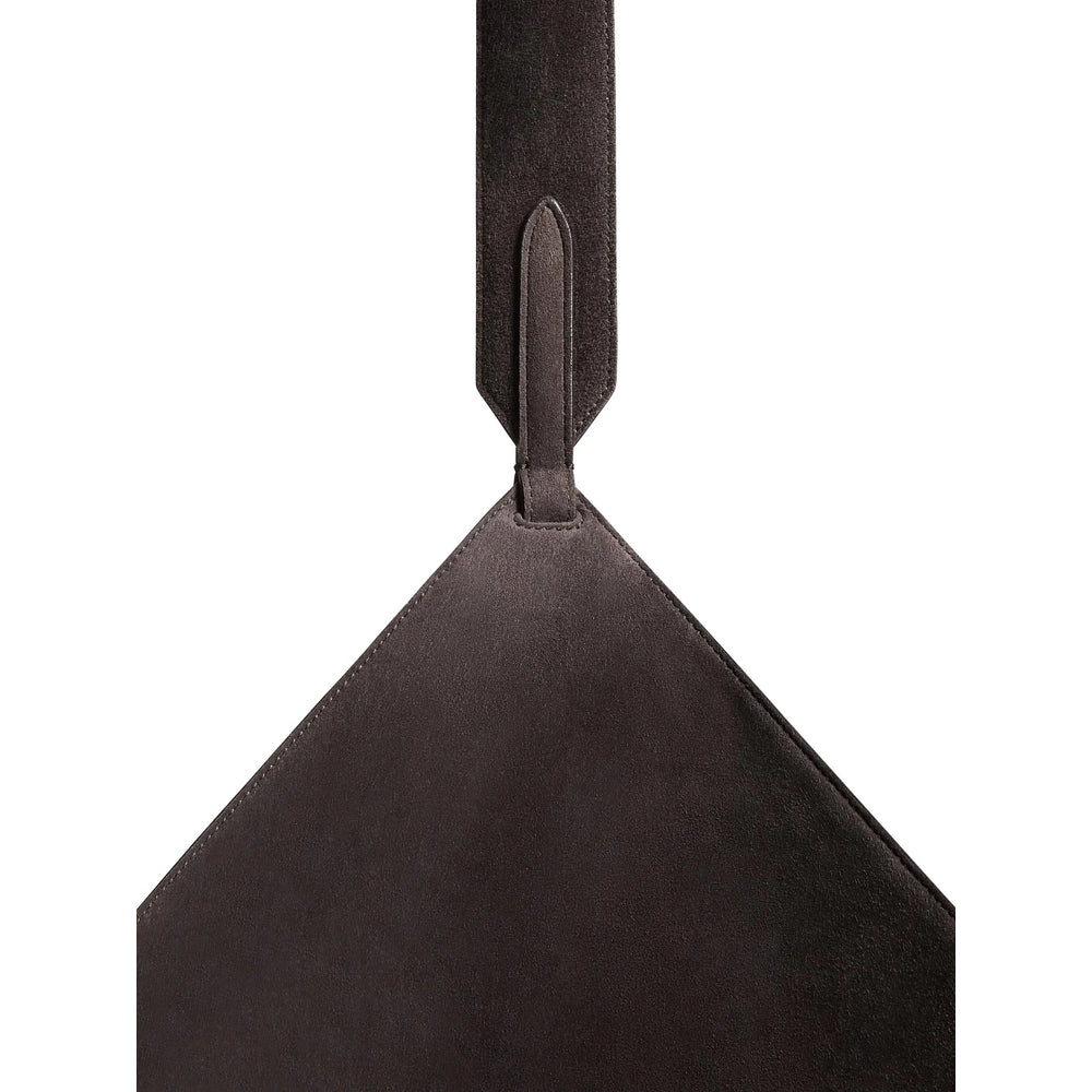 Khaite Dark Brown Calf Leather Bag