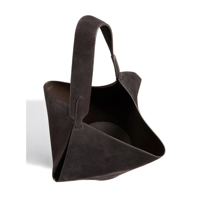 Khaite Dark Brown Calf Leather Bag