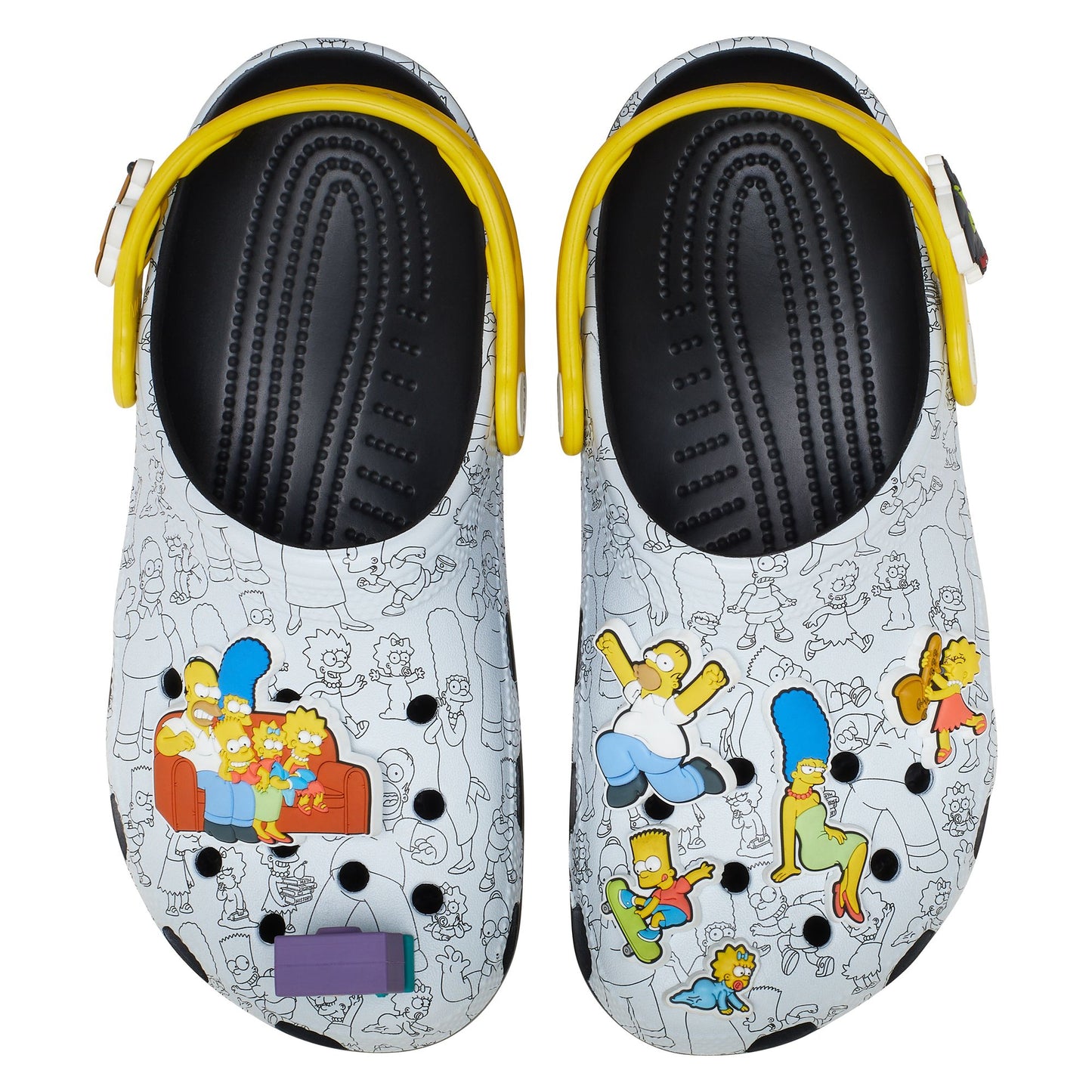 Men's Crocs Classic Clog 'The Simpsons Intro Sequence'