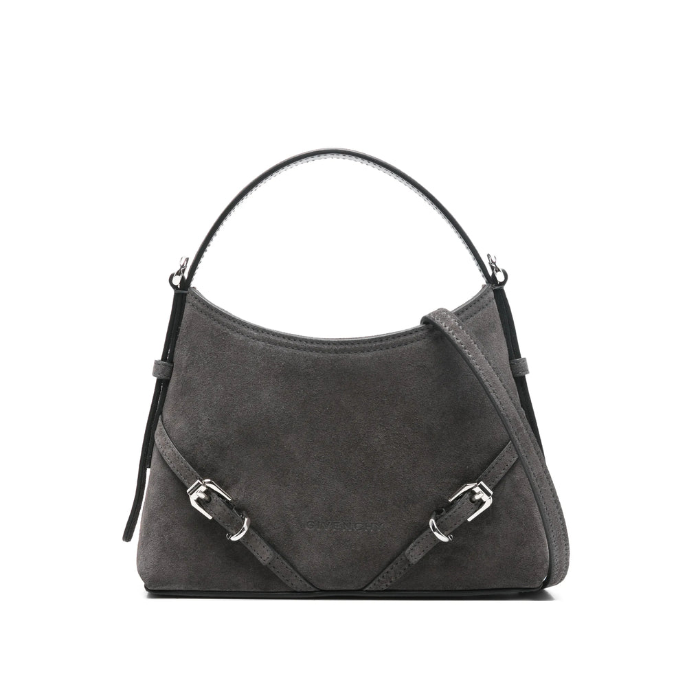 Mini Bag Grey Suede