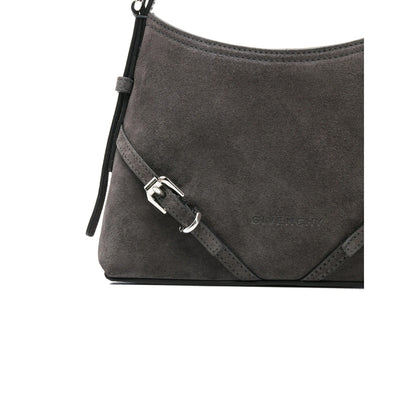 Mini Bag Grey Suede