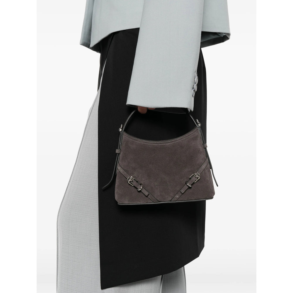 Mini Bag Grey Suede