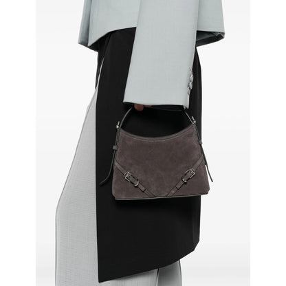Mini Bag Grey Suede