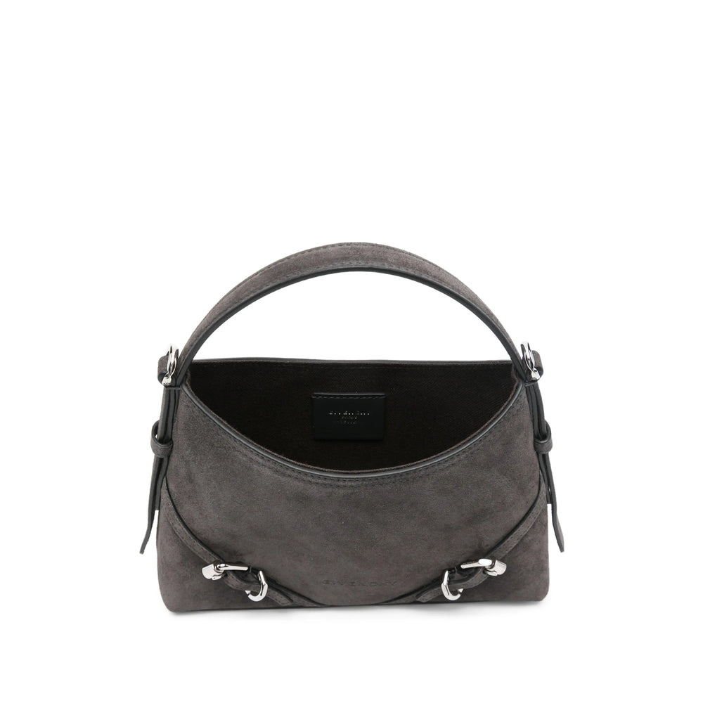 Mini Bag Grey Suede