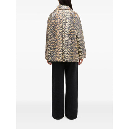 Jacket Brown Leopard Print
