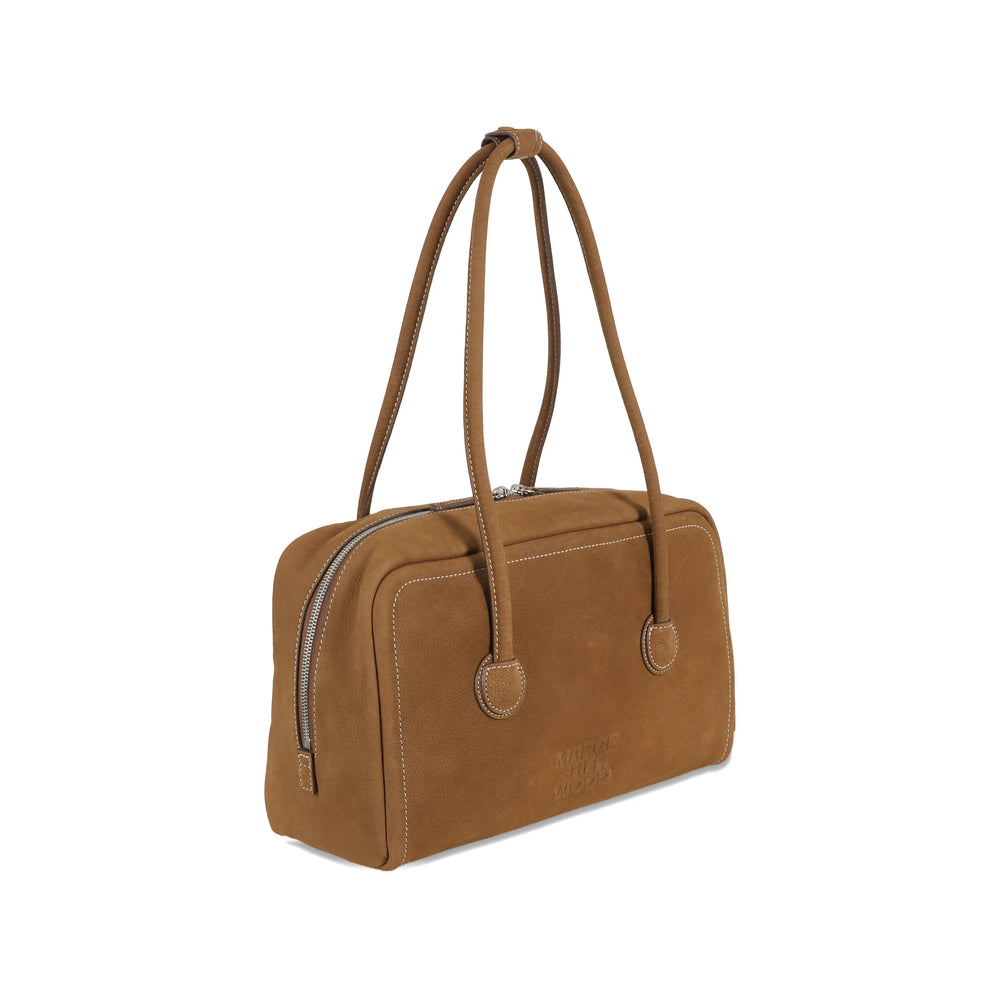 Shoulder Bag Calf Suede