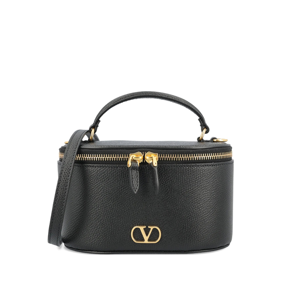 Mini Bag Black Grainy Leather