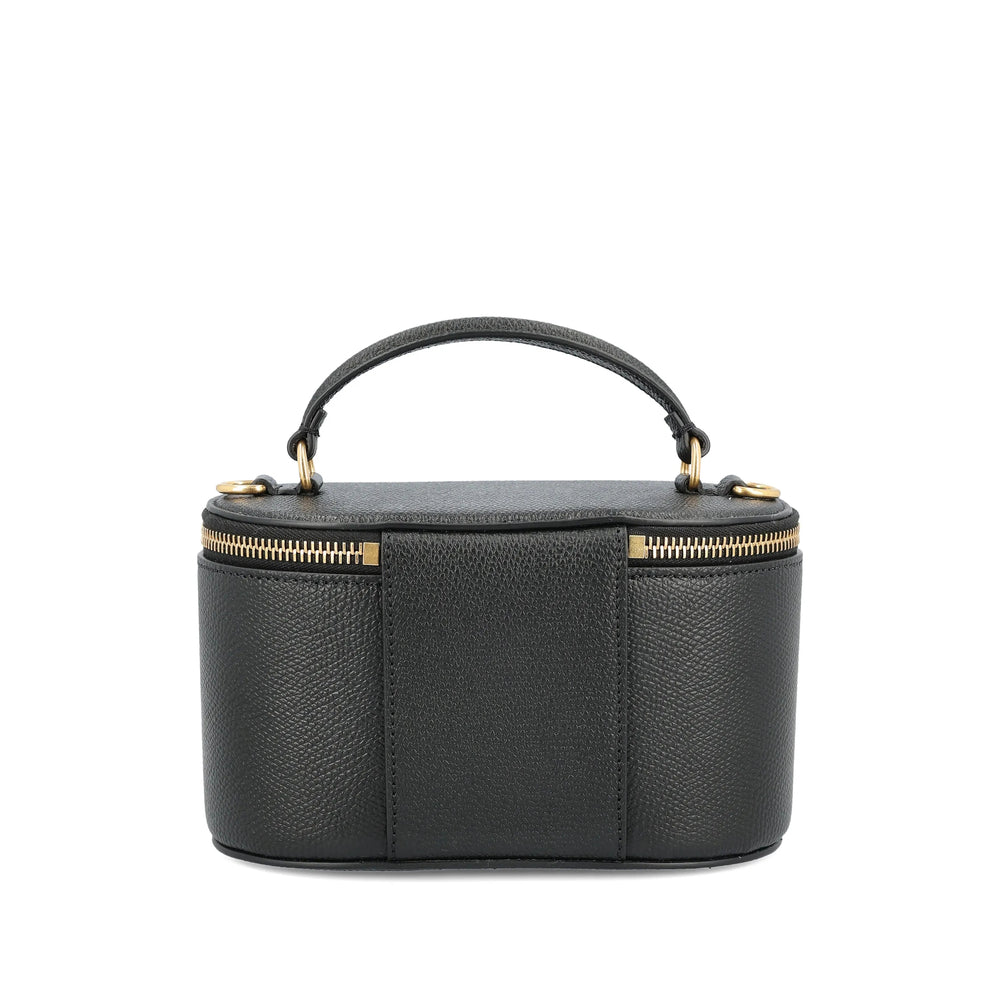 Mini Bag Black Grainy Leather