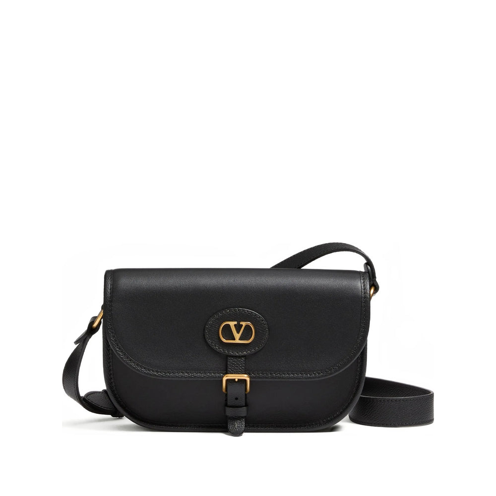 Bum Bag VLogo Signature Black Calfskin