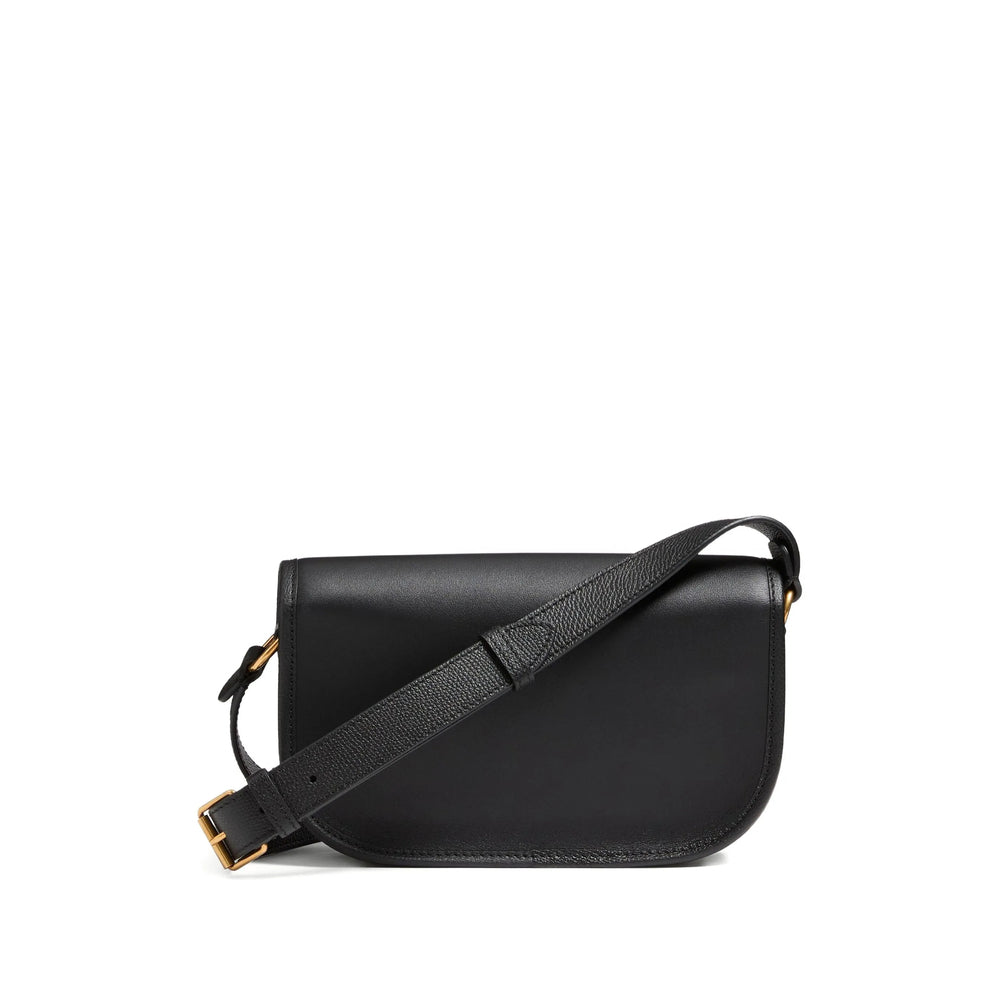 Bum Bag VLogo Signature Black Calfskin